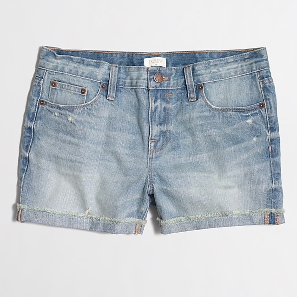 J.‎ Crew Factory 3” Denim Shorts size 24